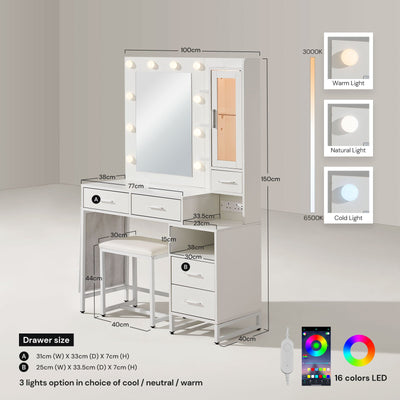 Cerina Dressing Table Set