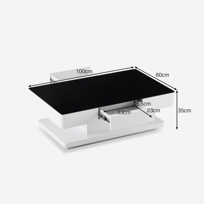 Cydney Coffee Table [Black]