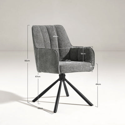 Eloise Swivel Chair