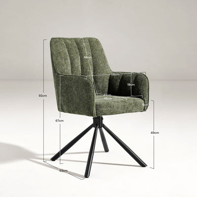 Eloise Swivel Chair