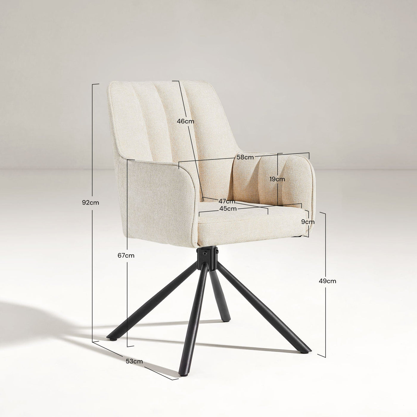Eloise Swivel Chair