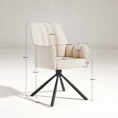 Eloise Swivel Chair
